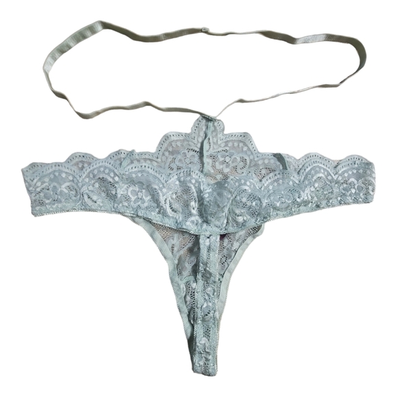 ADOME Women's Mint Green 2-Piece Sexy Bralette and Thong Lingerie Set, Size XXL - Picture 10 of 11